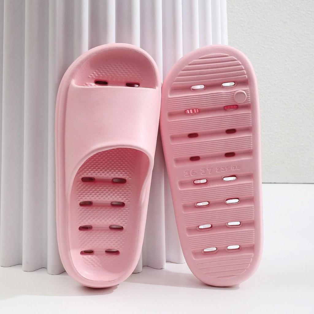 2026 Summer One-Strap Water-Draining Slippers for Indoor/Outdoor Use - Fashionable, Simple Design