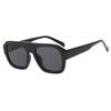 Luxury Square Sunglasses For Women New Vintage Thick Frame Leopard Orange Sun Glasses Female  Fashion Polygon Flat Top Eyewear