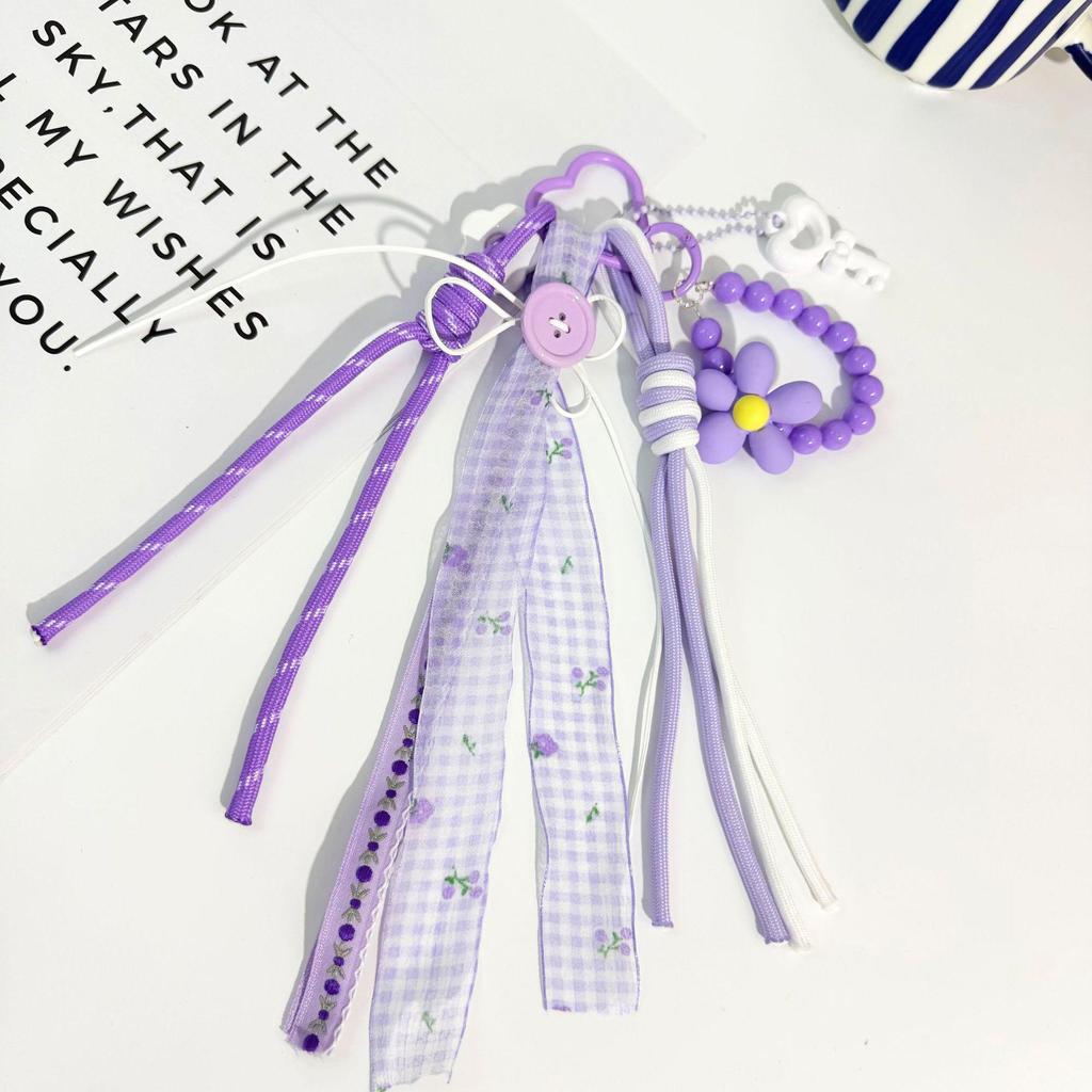 Seria Miu Lalka z tkaniny DIY Blind Box Zawieszka - Modny dodatek do zabawki, Seria Fioletowa