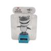 Car Ornament Dashboard Bobbling Dancing Toys Solar Powered Shark Shaking Head Toy Solar Swing Shark