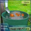 Water Collection Mesh Cover for Rain Barrel Rain Barrel Netting Screen with Drawstring 37.4inch Buckets Cover Prevent Mosquitoes