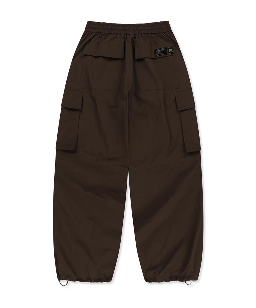 BROWNBREATH Nylon Cargo Pants - Dark Brown