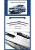 Frameless Wiper Blade for Geely Emgrand 2014-2023 Models