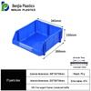 Large Wall-Mounted Plastic Screw Organizer with Compartments