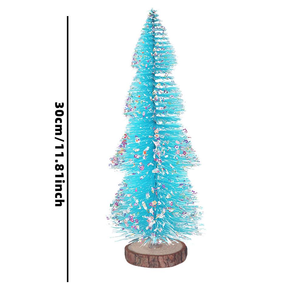 Mini Christmas Elegant Tree Decor Charming Star Shape Design Tabletop Display For Joy Holiday
