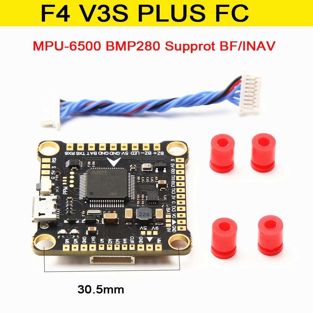 

YSIDO NEW F4 V3S PLUS Flight Control FC Support BetaFlight/INAV BLS-45A/60A 4in1 ESC Stack For RC FPV Drone Plane Quadcopter