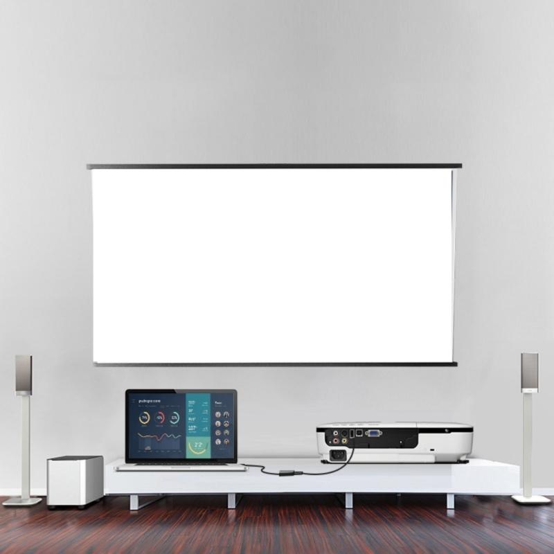 1080P to VGA Adapter Gold Plate Plugs for Seamlessly Video Transmission in Office and Home Accessory