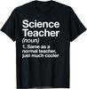 Funny Gift Science Teacher Chemistry Biology Physics Teacher Student T-Shirtunisex Clothing Custom Printed Streetwear Harajuku