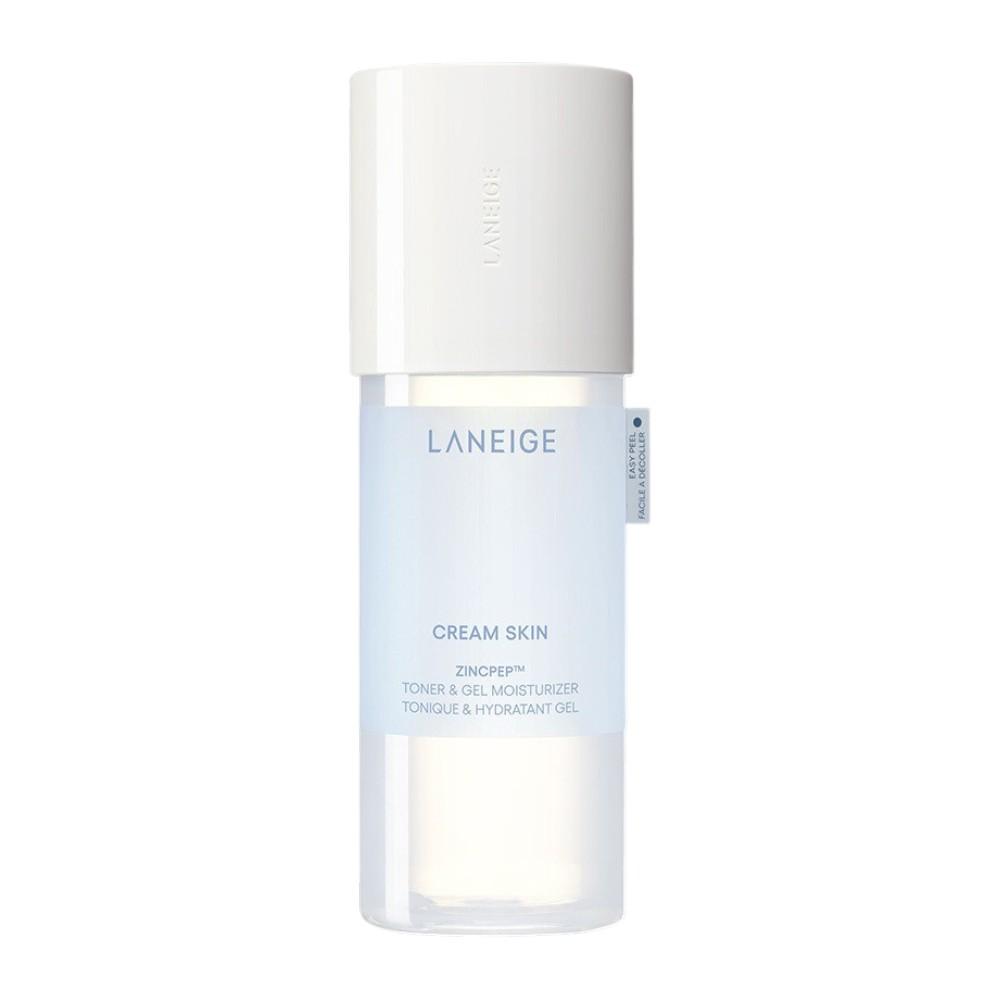 LANEIGE Cream Skin Zincpep Тонер и Гель-увлажнитель 170 мл - Гель-крем Skin, Увлажняющий тонер, Тонер для контроля себума