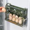 Fresh-keeping Eggs Container Case 3-Layer Flip Egg Storage Box For Fridge Door Egg Organizer Rack Refrigerator Egg Holder Tray