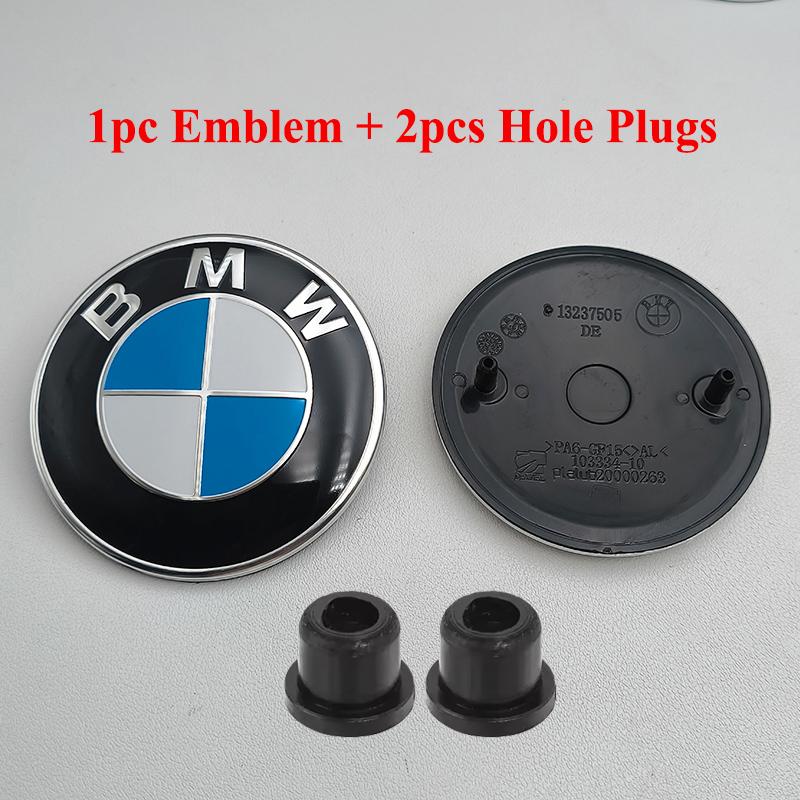 FA73D ABS 82mm 74mm Car Front Hood Emblem Bonnet Logo Rear Trunk Badge for BMW E46 E39 E60 E90 E91 E92 E30 E36 G20 G30 M2 M3 M4 M5