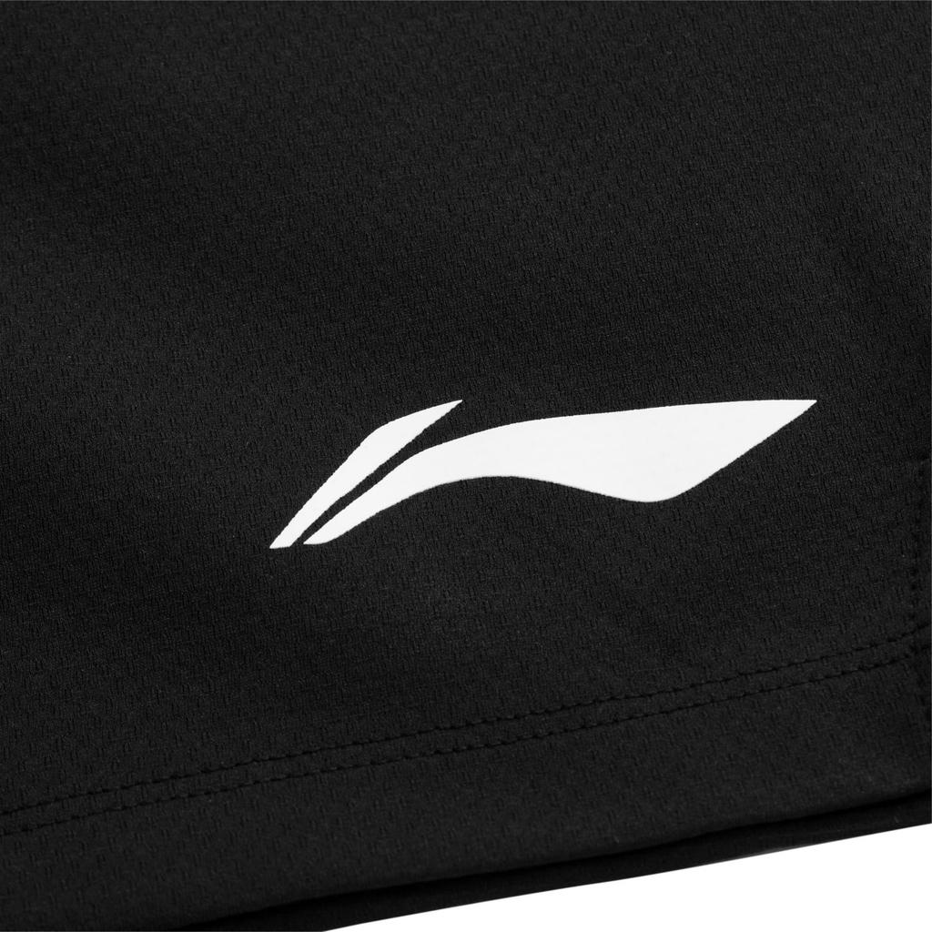 Li Ning Badminton Kollektion Freizeitshorts Unisex Schwarz AAPV045-1