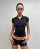 American Spicy Low-Waist Black Ultra-Shorts: Simple, Slimming, Tight-Fit Hot Pants