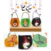 New Velvet Halloween Candy Bag Trick Or Treat With Handle Tote Bag Cosplay Props Gnome Halloween Gift Basket Kids Gifts