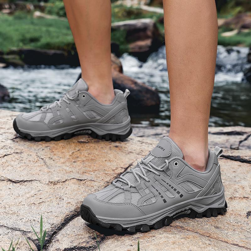 Fashion Breathable Slip on Male Casual Footwear Anti-slip Men Outdoor Walking Shoes Leisure Walk Mesh Flats Fashion Mens Casual Sneakers