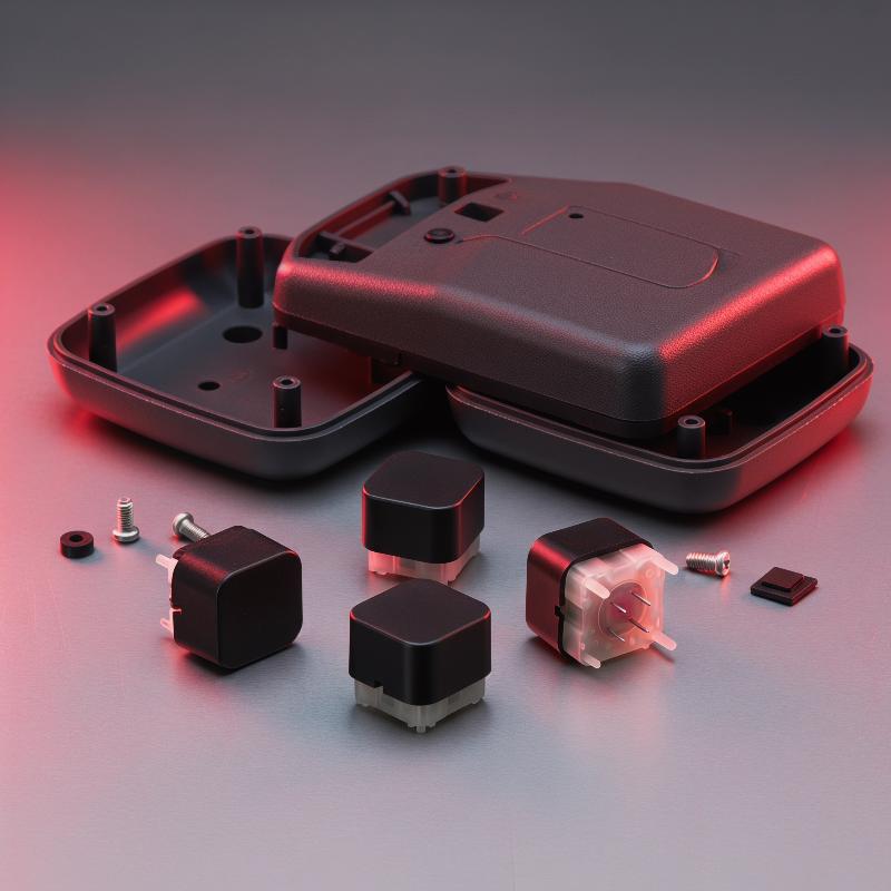 F24 8D 10D 12D Series Dual Speed Push Button Switch For Wireless Remote Control Robust Build For Construction Machinery