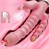 Kaninchen G-punkt Dildo Vibrator Klitoris Stimulator Penis Anal Doppel Penetration Zunge Lecken Doppel Stange Sex Spielzeug Für Frauen Erwachsene