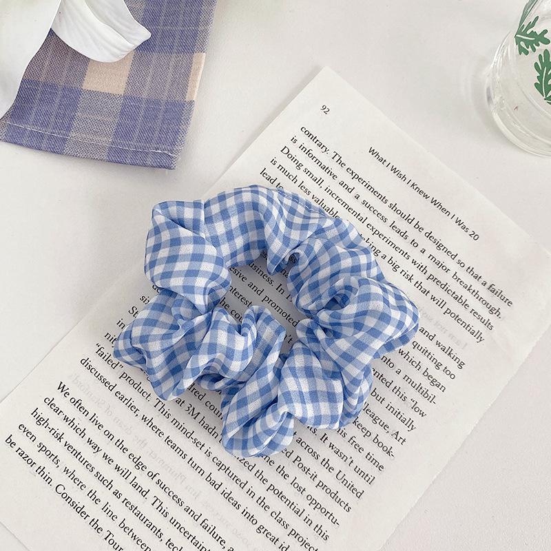 Korean JK College Style Hair Accessories Set: Cute Hair Ring, Headband, Rubber Band, and Large Intestine Hair Rope