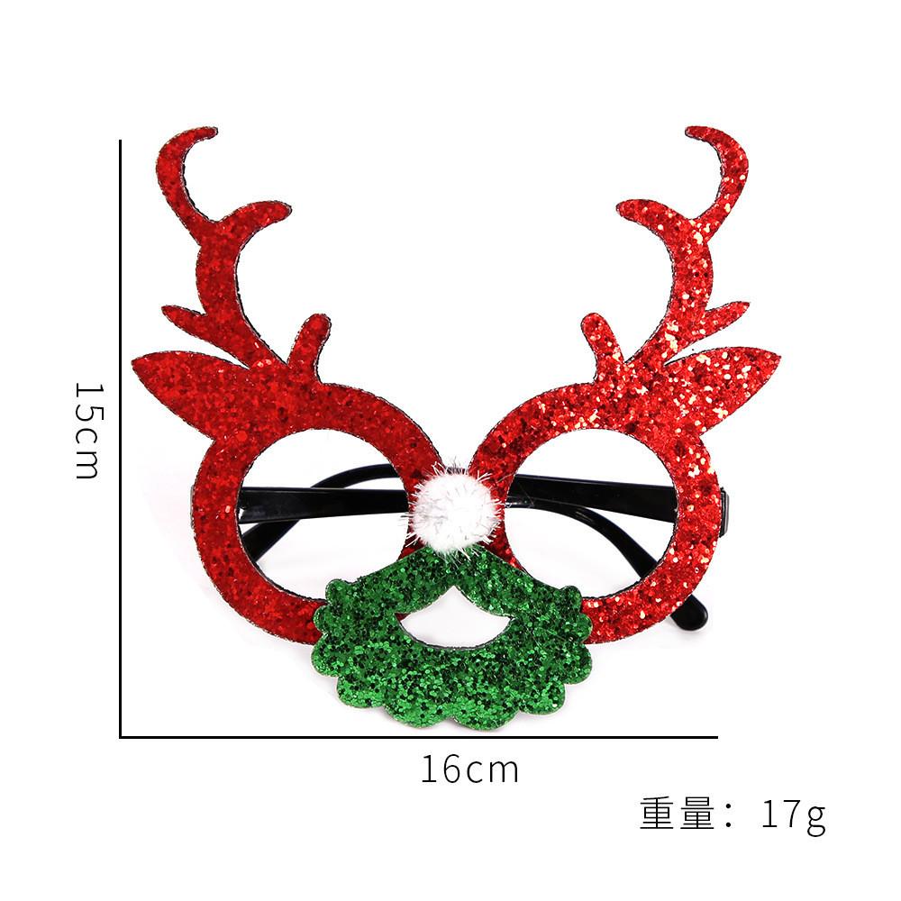 Cartoon Eyewear Festive Featuring Antler Designs Ideal For Christmas Celebrations And Holiday Gatherings