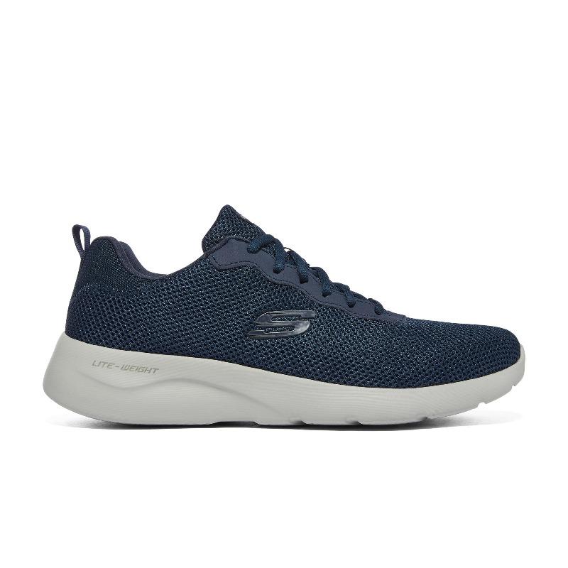 Skechers Dynamight 2.0 Men Blue Low Top Running Shoes 58362-NVY