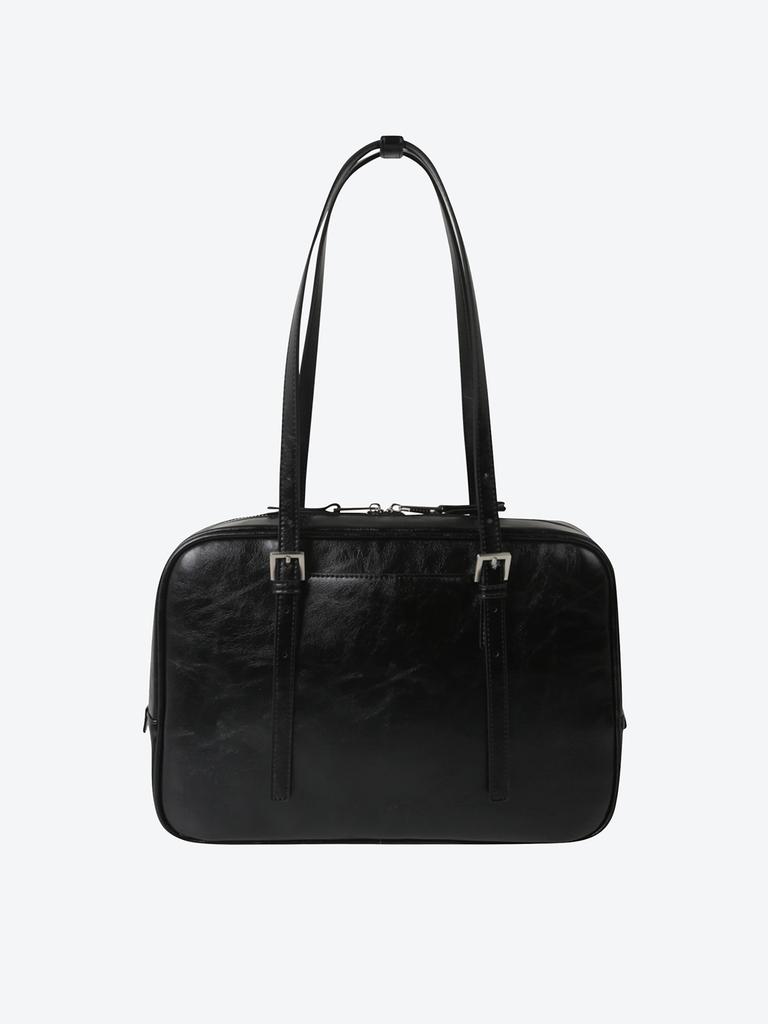 Shoopen Classic Buckle Leather Square Shoulder Bag Hpabggav02