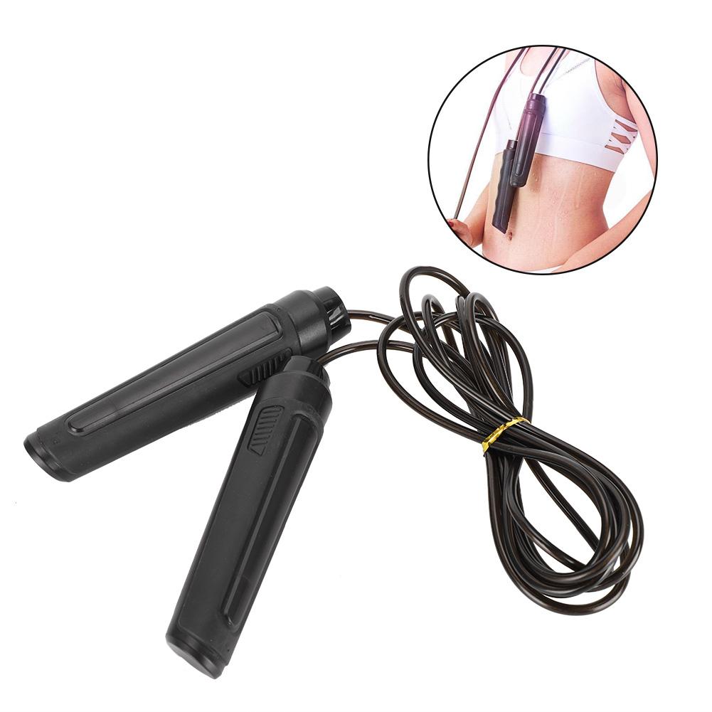 Verstellbares Sportseil mit Stahldraht-Springseil, Fitnessgeräte