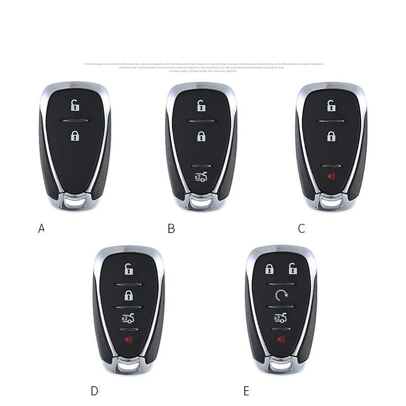 Interior Mouldings CARBON FIBER ABS CAR REMOTE KEY BAG HOLDER CASE FOR CHEVROLET MALIBU EQUINOX CRUZE CAMARO 2016 2017 2018 ACCE