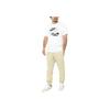 Nike Logo Print Crew Neck Short Sleeve T-Shirt Men Tops White DR7816-100