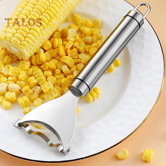 Stainless Steel Corn Cob Peeler Easy-to-Use Magic Corn Stripper Tool Versatile Corn Thresher for Kitchen Gadget for Home Cooks