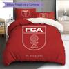 FC Augsburg2 Pattern Bedding Quilt Set  Home Decoration  Gift (1 * Duvet Cover + 2 * Pillowcase  Without Core)