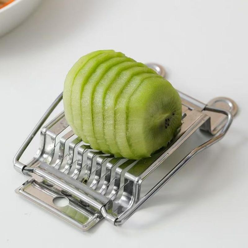1Pc/Stainless Steel Egg Cutter Household Kitchen Tool Creative Multi-Functional Egg Cutter 2