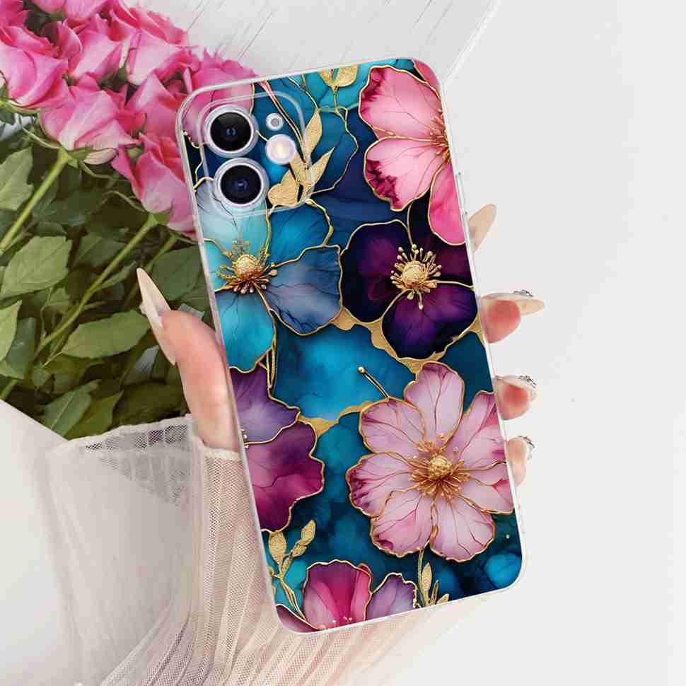 Case For iPhone 11 iPhone11 Cute Cat Dragon Flower Casing Soft Silicone Phone Back Cover For Apple iPhone 11 Pro 11Pro Fundas