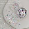 Star Sequin Mixed Five Pointed Star Colorful Laser Nail Glitter Diy Nail Charm Manicure Decoration Accessories