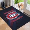 Miękki Dywan Podłogowy Wzór Montreal Canadiens Dywanik Dekoracyjny Do Wystroju Domu
