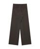 LARTIGENT L19 Check Pleats Wrap Set(Brown)