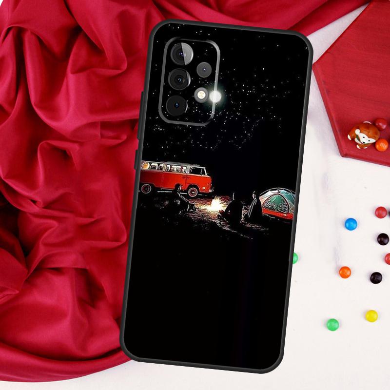 Camping Nature Mountain For Samsung Galaxy A15 A55 A53 A33 A35 A22 A32 A52 A54 A34 A14 A56 A36 A26 A16 A05 A06 Case