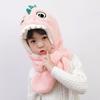 Cap Pullover Hat Cold-proof Plush Hat Scarf Set Ear-flap Bonnet Winter Cap Baby Hat  Hat
