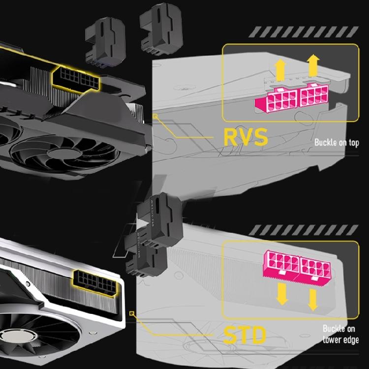CPU 8Pin Power Connector Adapter 180 Degree Connector for Desktop Graphics Card Mainboard 8Pin Power Steering Connector