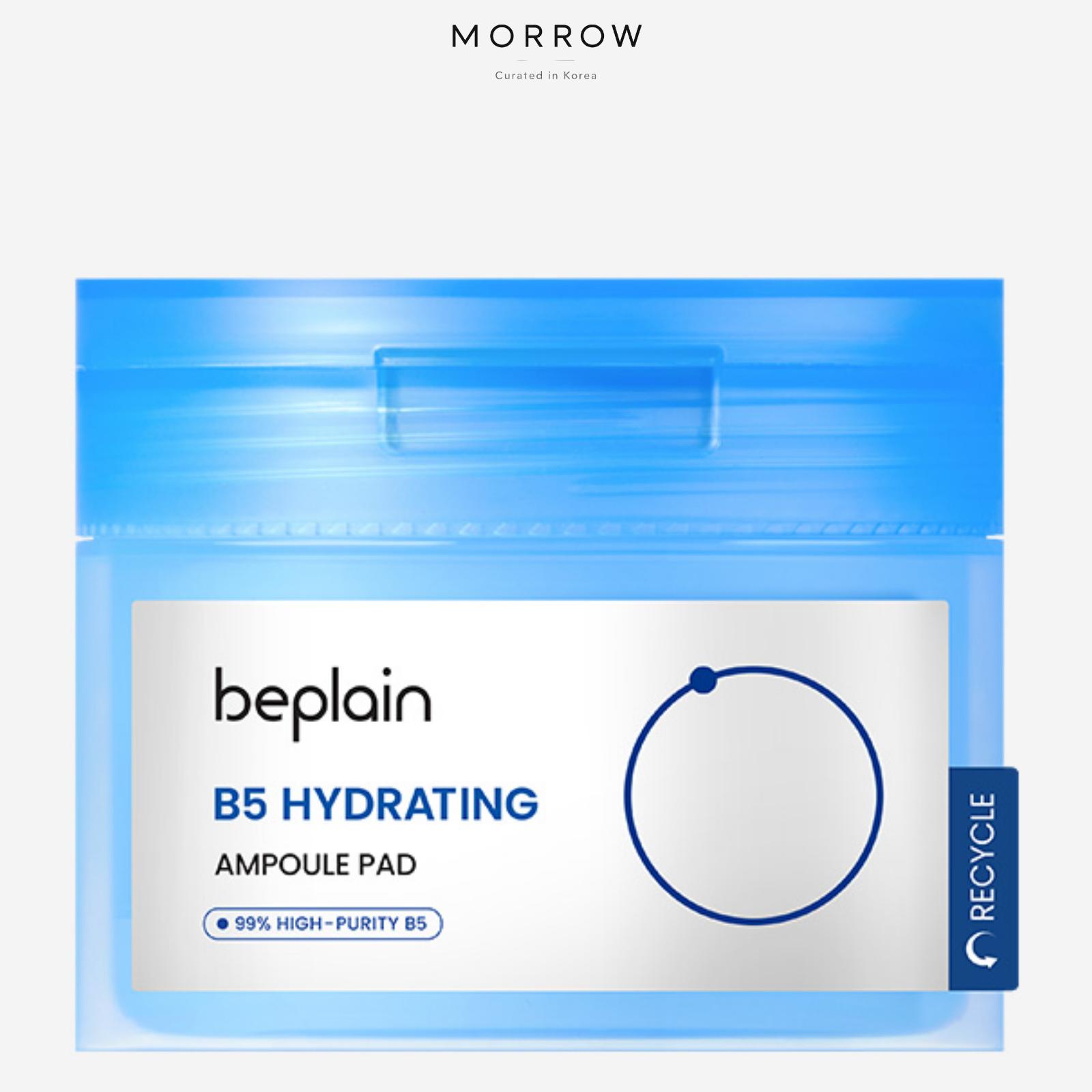 beplain B5 Hydrating Ampoule Pads Intensive Moisture & Skin Texture Care 70 Pads 180ml 70Pads 1EA