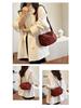 2025 Women's Korean Style Casual Single Shoulder Bag – Versatile, Multi-Layer Canvas Crossbody for Phone and Essentials
