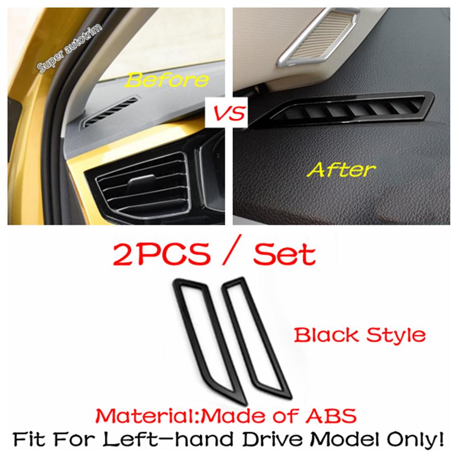 Center Control Gear Shift Panel Inner Door Armrest Handle Cover Trim Black Fit For VW Volkswagen Polo  -  Accessories