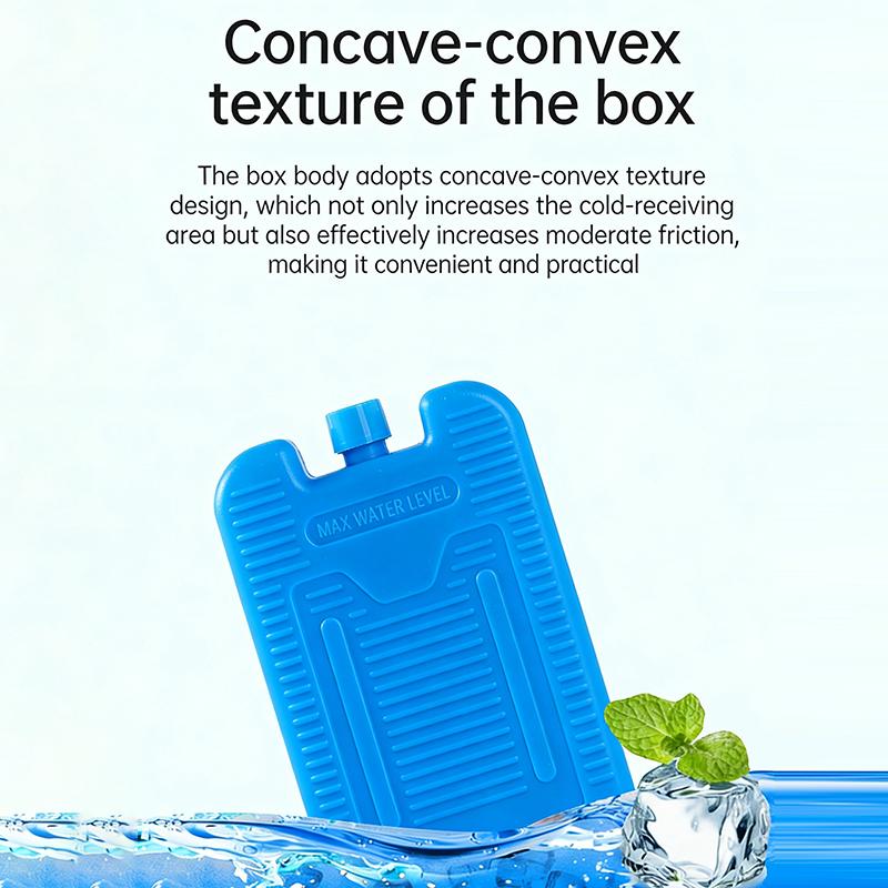 Reusable Ice Box  Keep Fresh Refrigeration Refrigerated Shipping Cooling Box Pe Picnic Cooler Box