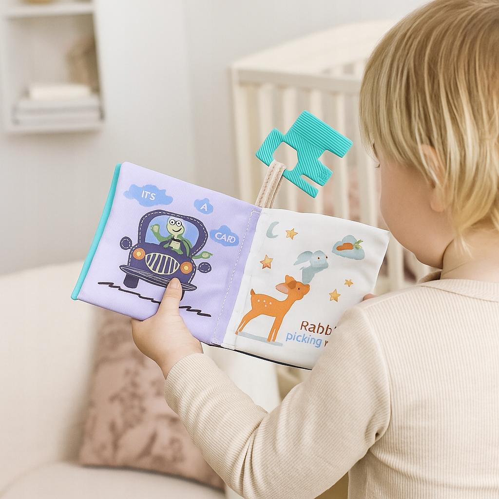 [PACZA][1] Fabric Sensory Book for Children U844