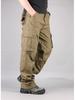 2024 Men's Multi-Pocket Loose Straight Casual Outdoor Pants