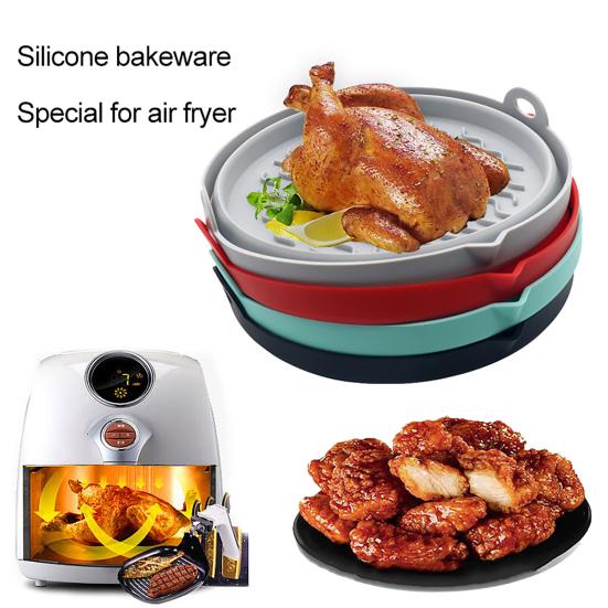 Baking Pan with Double Handle Not Sticky Foldable Silicone Dining Room Oven