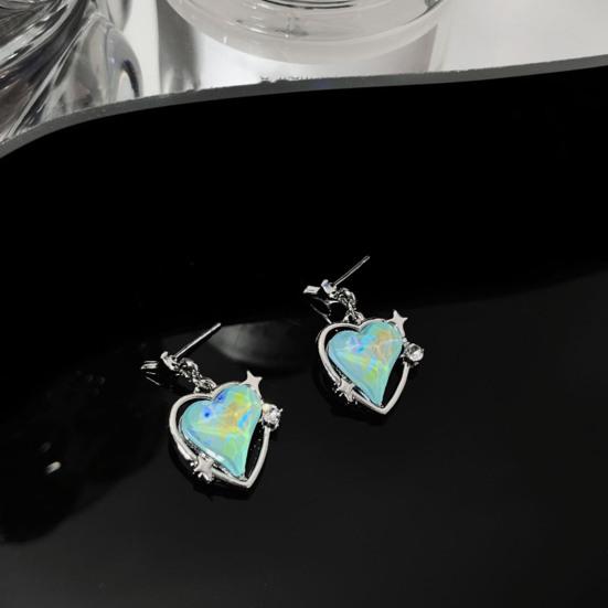 

Серьги-капли Шикарные изысканные висячие серьги с гальваническим покрытием, длинные серьги-гвоздики в форме звезды, женские серьги, ювелирные аксессуары