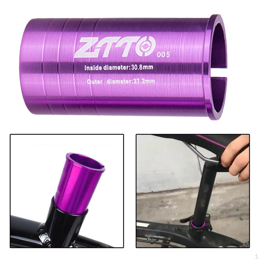 Bike Adapter, Reducer Sleeve Conversion Made of Aluminum, Rustproof And Hard