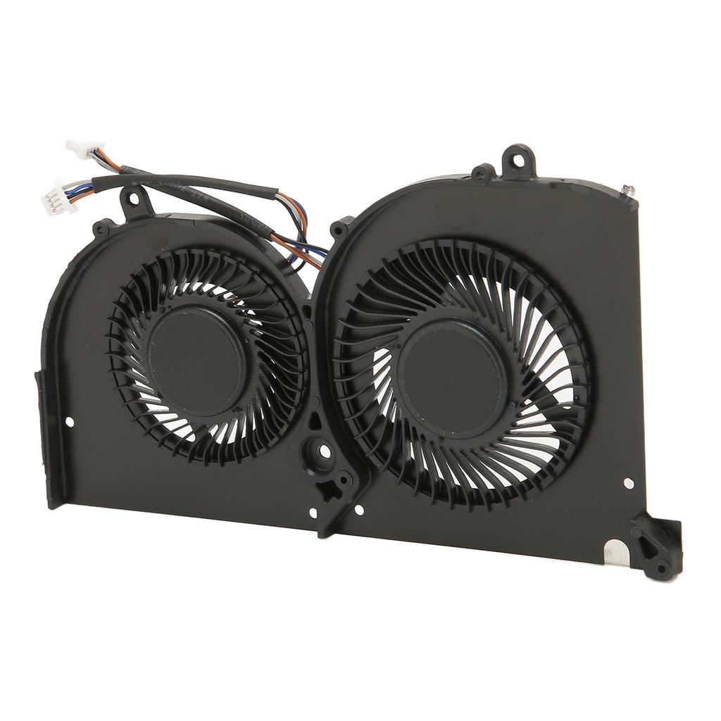 CPU GPU Fan Replacement for MSI GS75 P75 MS 17G1 MS 17G2 BS5005HS U3I BS5005HS U3J DC 5V 0.5A 4 Pin Laptop Cooling Fan