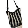 Relaxing Lazy Wind Woven Beach Bag Casual Large Capacity Versatile Vacation Bucket Bag Shoulder Bag