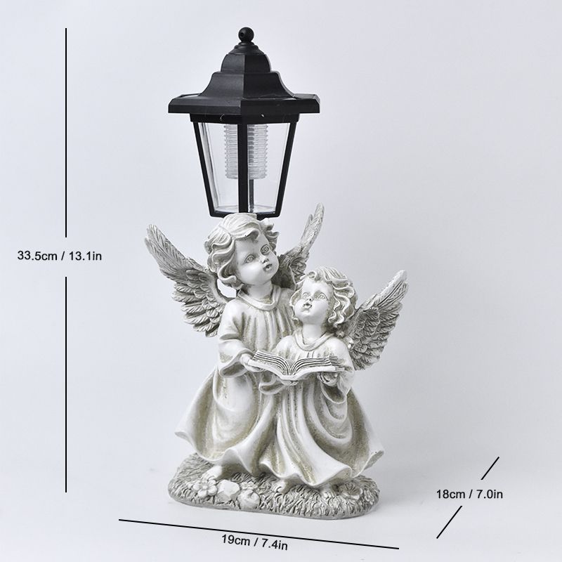 Solar Hexagonal Garden Light Animal Garden Ornament, Ranch Park Outdoor Flower Bed Decorative Light